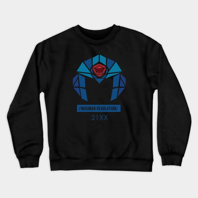 Inhuman Revolution - 21XX Crewneck Sweatshirt by jscomic